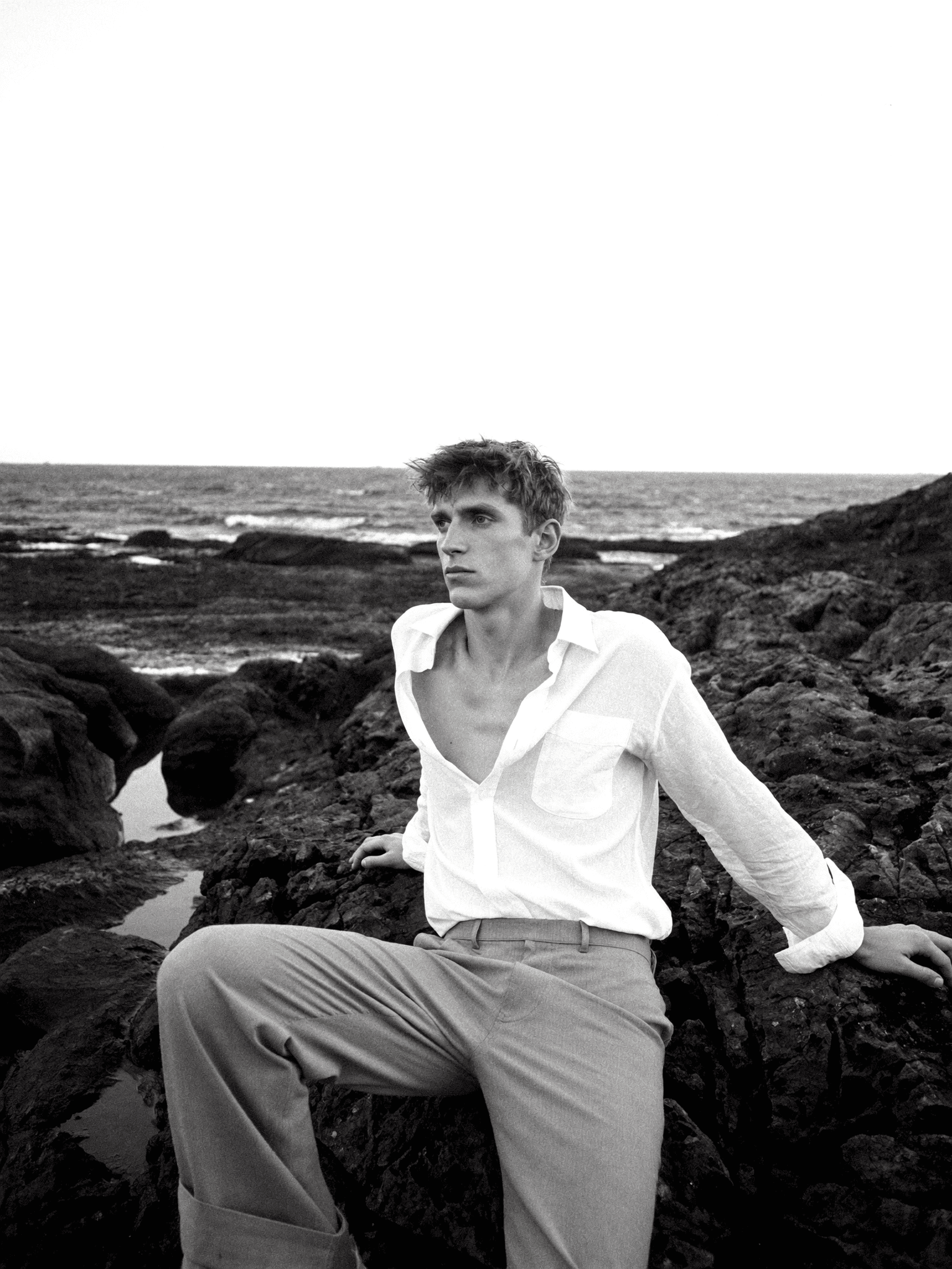 man on a sea shore(49)