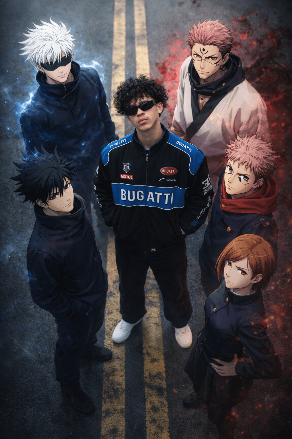 Jujutsu kaisan prompt