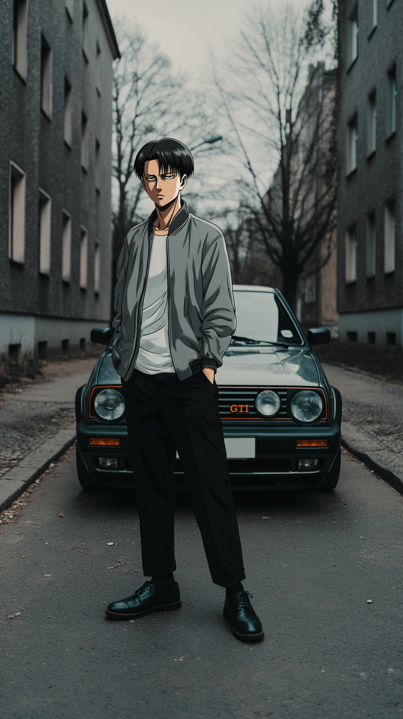 Captain In Street