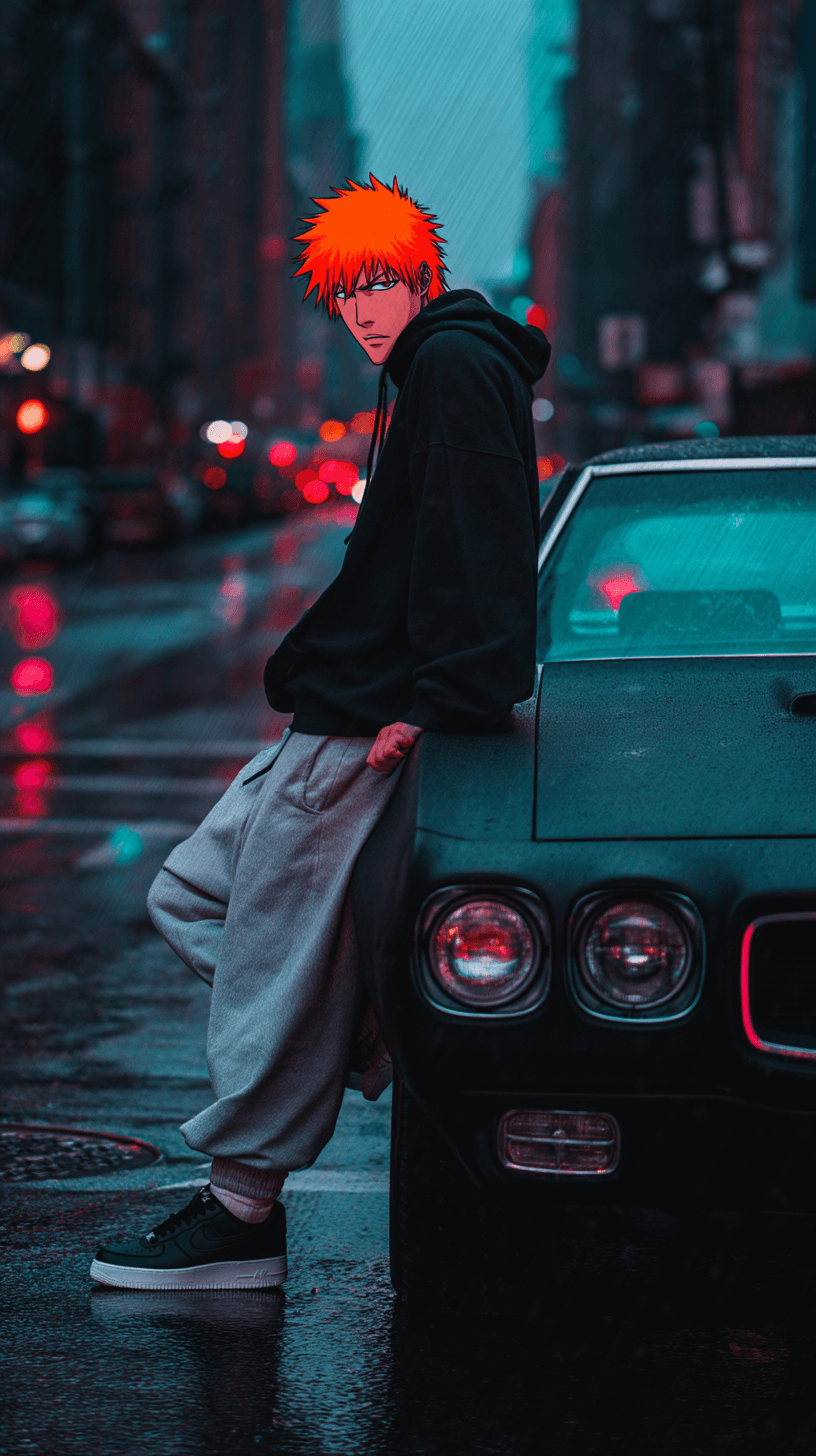 Hoodie Hero Leaning