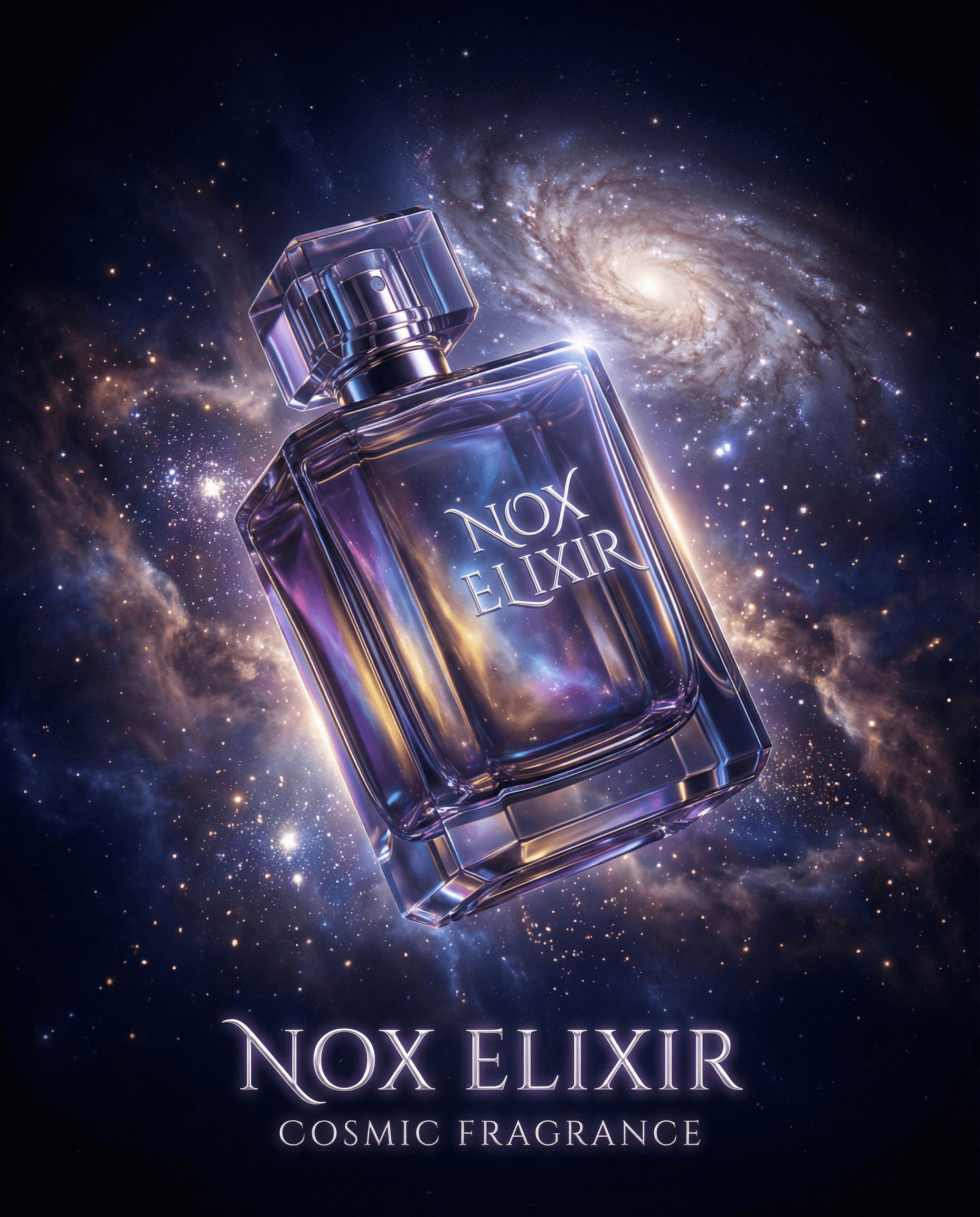 Cosmic Perfume Bottle
